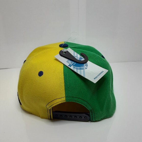 Brazil Snapback Hat Soccer Team Cap Flat Bill Adjustable Urban Hertiage Sport - Picture 2 of 3